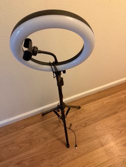 LED Ring Light with Tripod – For Sale