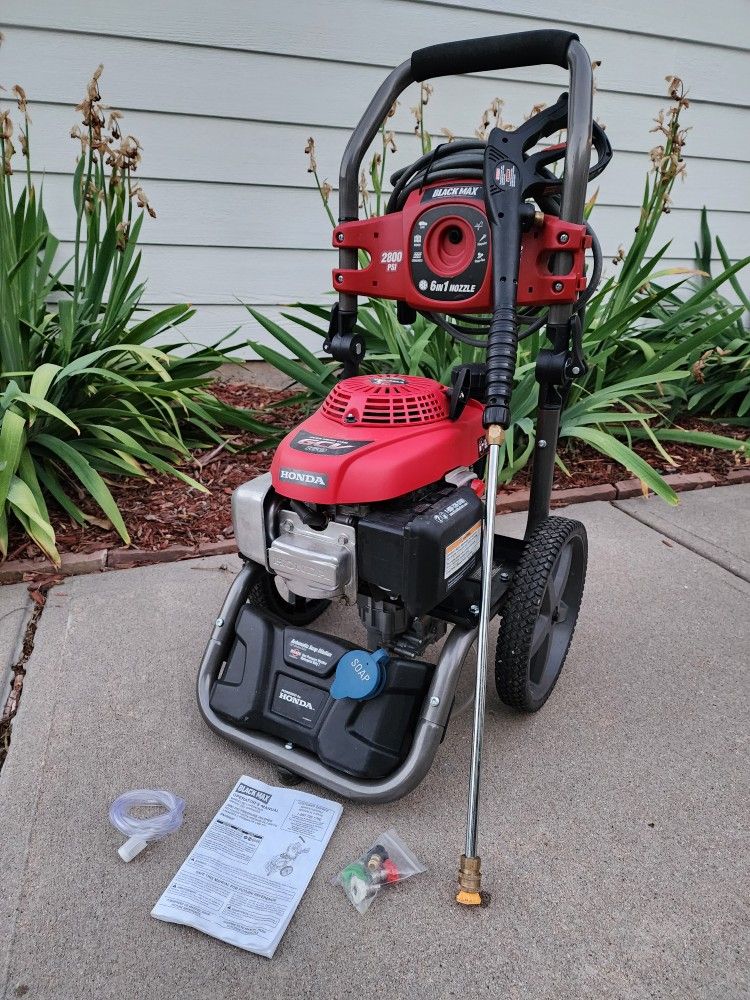 Black Max 2800psi 2.3 GPM Honda Powered Gas Pressure Washer PRICE IS FIRM