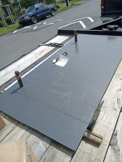 3/8" thick SUPER heavy steel door
