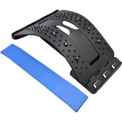 Pain Relief Stretcher, Spine Deck Back Stretcher for Lower Back, 4-Level Back Cracker | Back Popper Device | Lumbar Stretcher