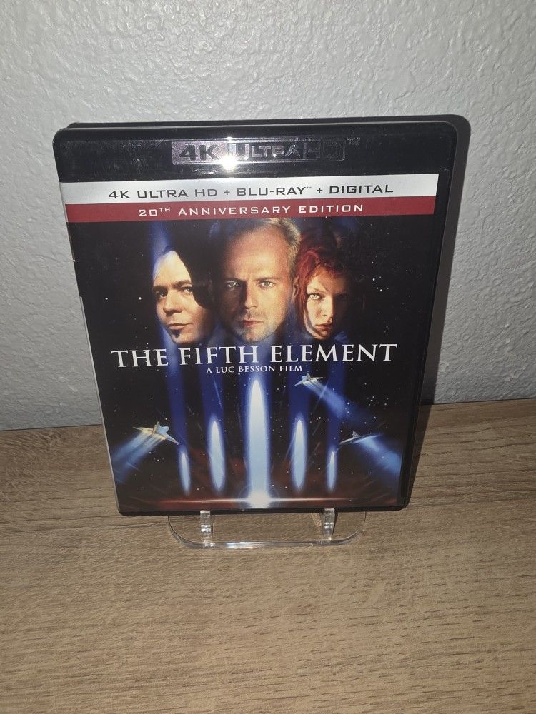The Fifth Element 4k UHD + Blu-Ray