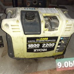 Ryobi Generator One Side Cover Missing Otherwise Works