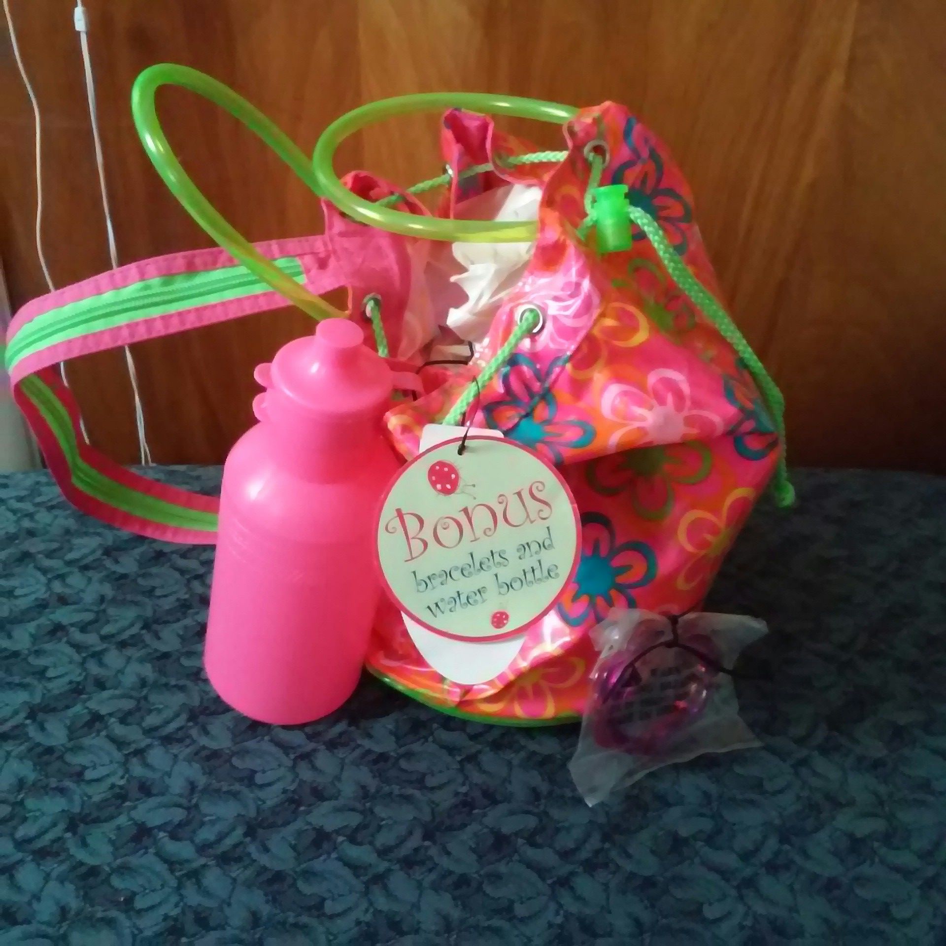 Girls Beach Bag/Backpack new