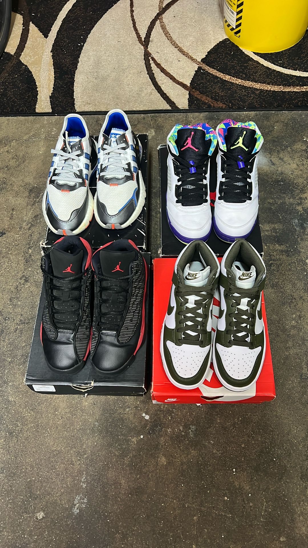 Jordans Nike Adidas