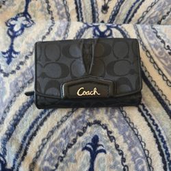 Coach Black Wallet