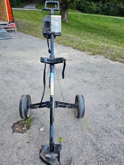 Golf bag and caddy