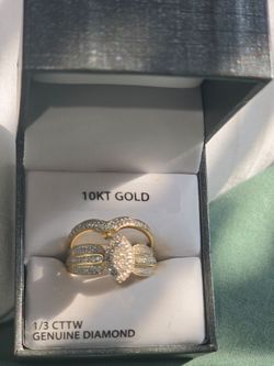 FOREVER  BRIDE 10k GOLD RING