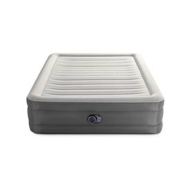 Intex Raised TruAire 18" Queen Air Mattress with Internal 120V Pump - $50 (Brooklyn Heights)