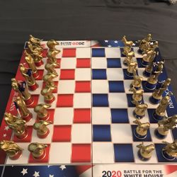 2020 Battle For The White House Official Chess Set