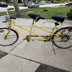 Tandem Bike 