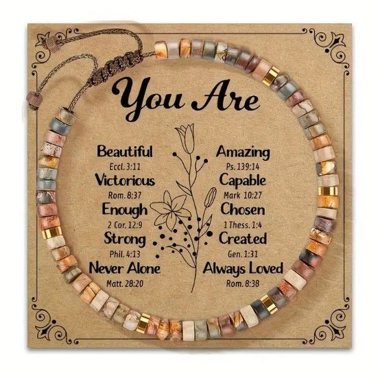 Inspirational Beaded Bracelet