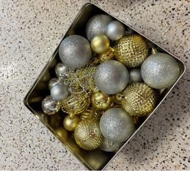 Gold and silver ornaments