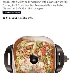 Electric skillet