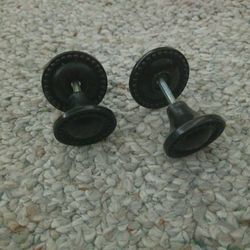 2 Bronze Knobs