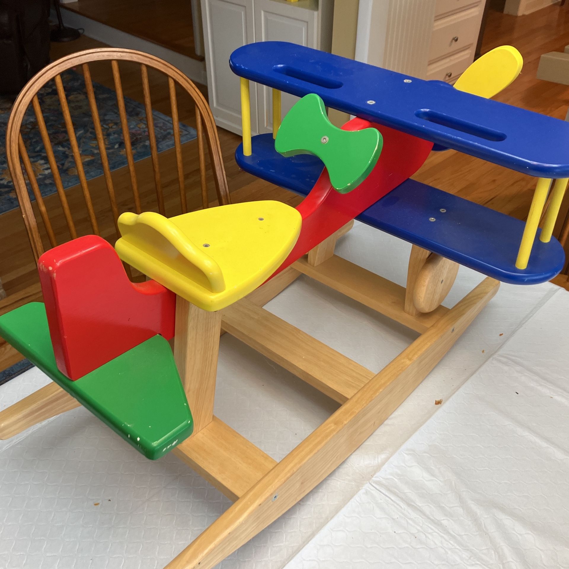 Pj Kids Wooden Toy Rocker