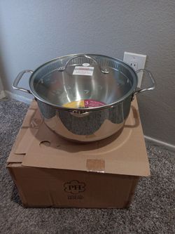 Stainless Steel 7.5 Qt Strainning Cadserol
