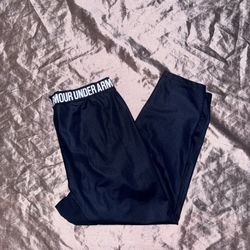 UNDER ARMOUR Men’s size XL Elastic Waistband Black Activewear Joggers Dark Green