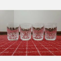 Waterford Crystal Lismore Tumbler Glasses Excellent Condition Gothic Etching
