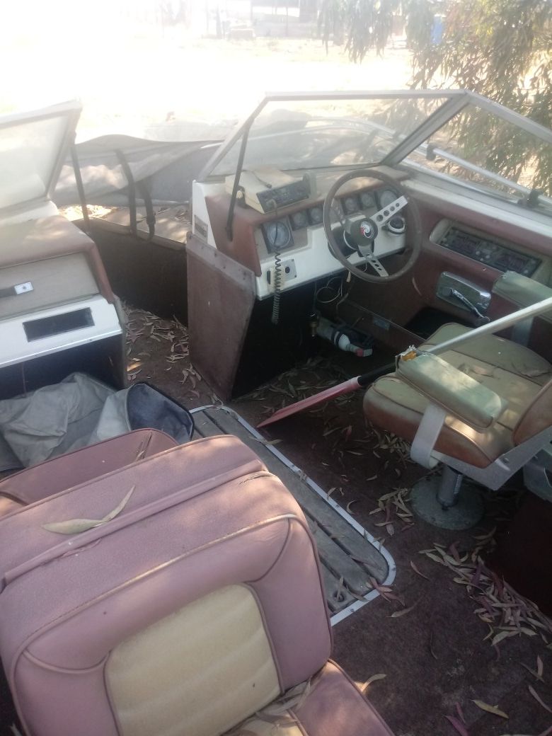 In pretty good shape it just needs upholstery