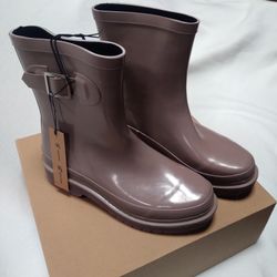 CHOOKA Women's 9.0 Ballard MID Rain Boot MAUVE - New W/Box