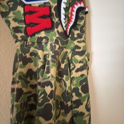 Bape Double Shark Hoodie