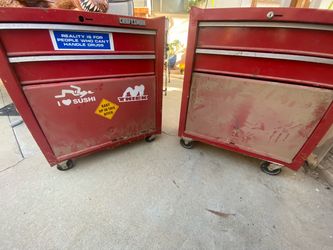 Craftsman’s rolling tool box