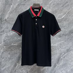 Gucci Men’s Polo Shirt 24ss New 