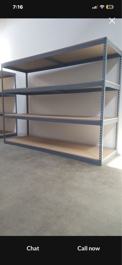 Storage racks bolt less uline brand