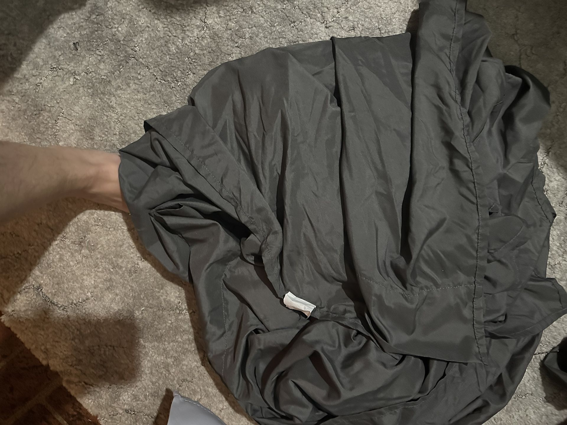 Full Size Grey Flat Sheet