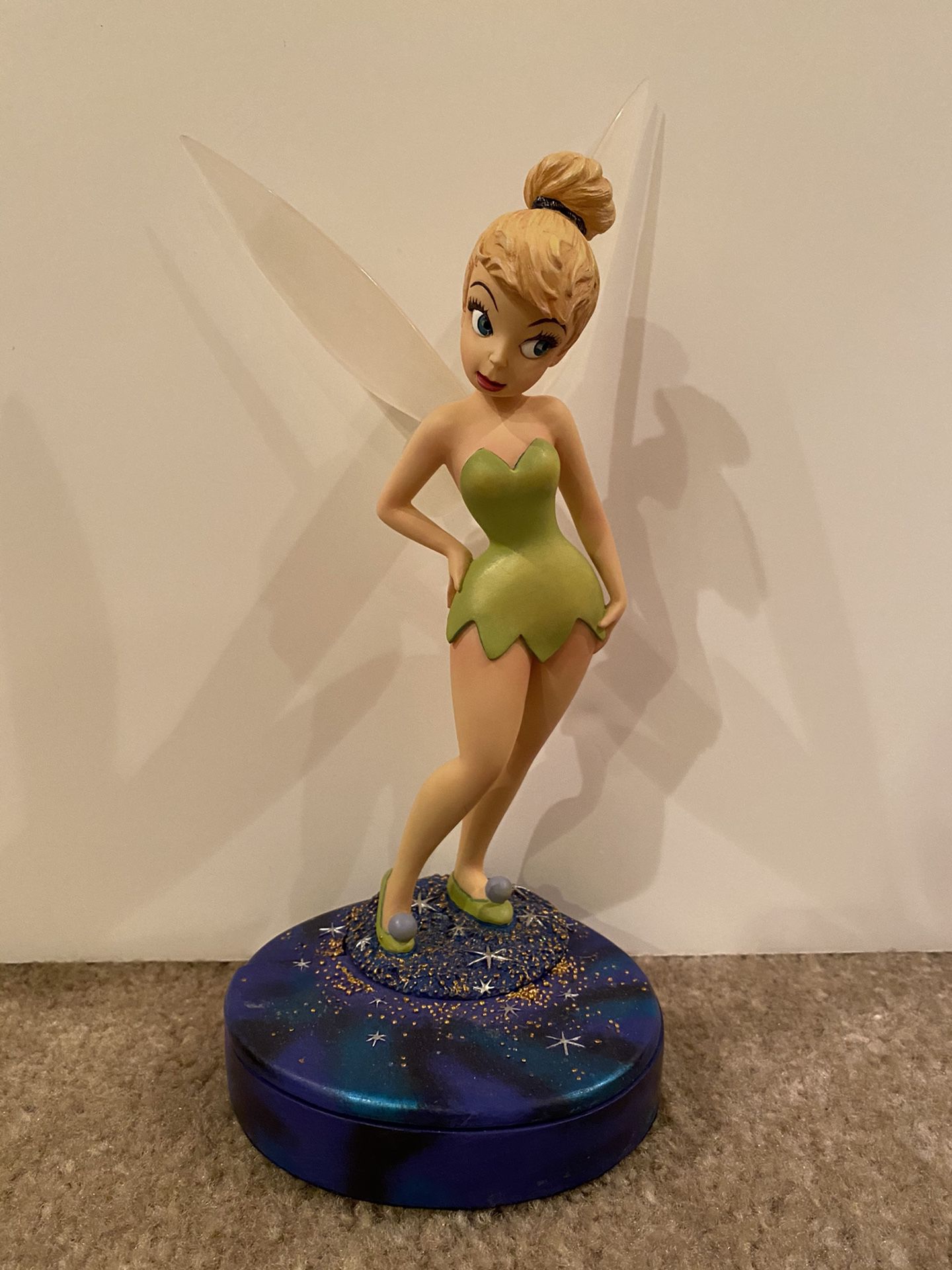 Disney gallery tinkerbell statue by markrita