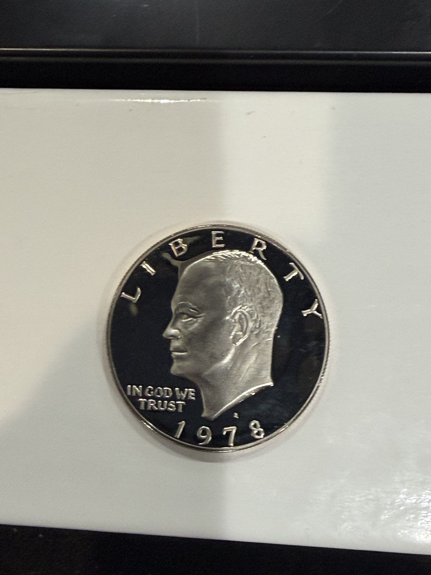 1978 S Gem Proof Eisenhower Dollar With A Extreme Cameo 210