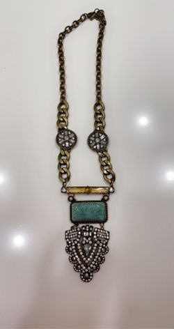 Bohemian Turquoise Maxi Necklace