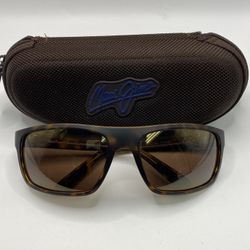 MAUI JIM Byron Bay Tortious Sunglasses MJ-746-10M 62/19/125 STG-BG