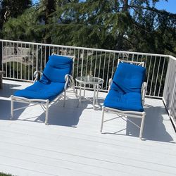 Brown Jordan Lounge Chairs