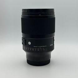 Sigma 50mm 1.4 DG DN Sony Lens