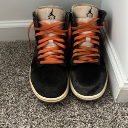 Men's Jordan 1 Mid SE Craft Anthracite/Sky J LT Olive Size 11 Mens