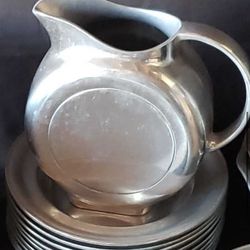 Pitcher Vintage  Pewter 