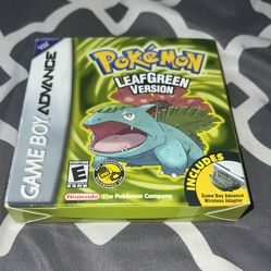 Pokemon Leaf Green CIB 