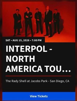 Interpol with Julie
