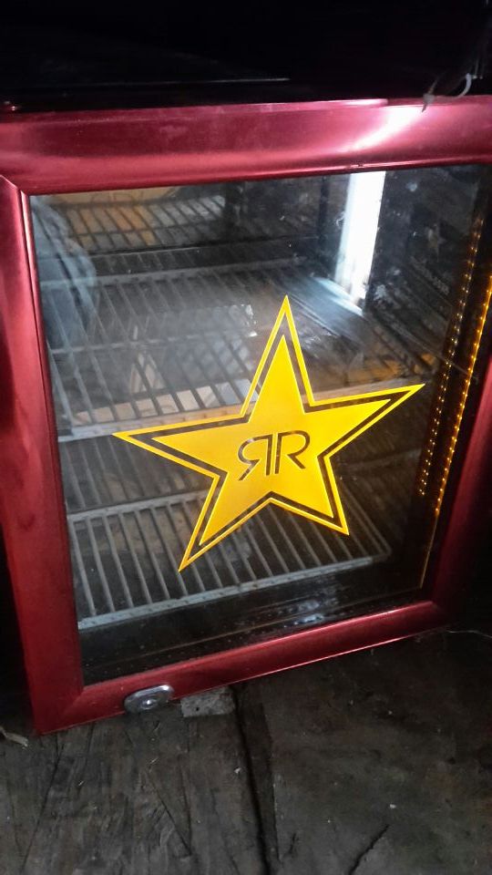 Rockstar mini fridge for Sale in Seattle, WA OfferUp
