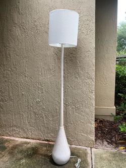 MCM style teardrop floor lamp Intertek