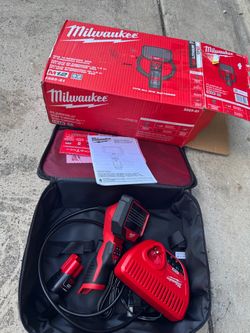 Milwaukee M12 M-Spector 360 4’ inspection camera new 210$ firm with battery and charger