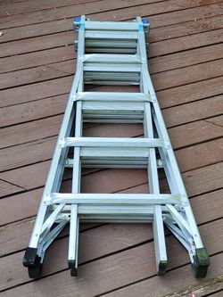 Werner Aluminum Multi-Position 22' Folding Ladder