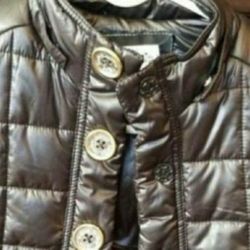Black Justice Quilted Vest / Jacket - Size Girls 12