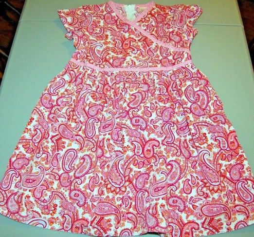 Old Navy Girls Size 5T Paisley Dress
