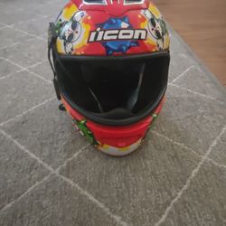 Icon Motorcycle Helmet