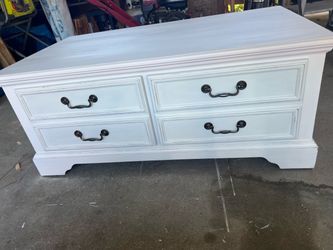 White Coffee Table