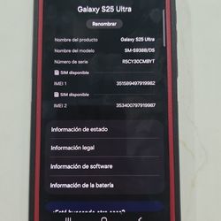 Samsung S25 ultra desbloqueado de fábrica