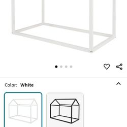 Signature By Design Ashley Flannibrook Contemporary House Twin Bed Frame .. Retail Price $215