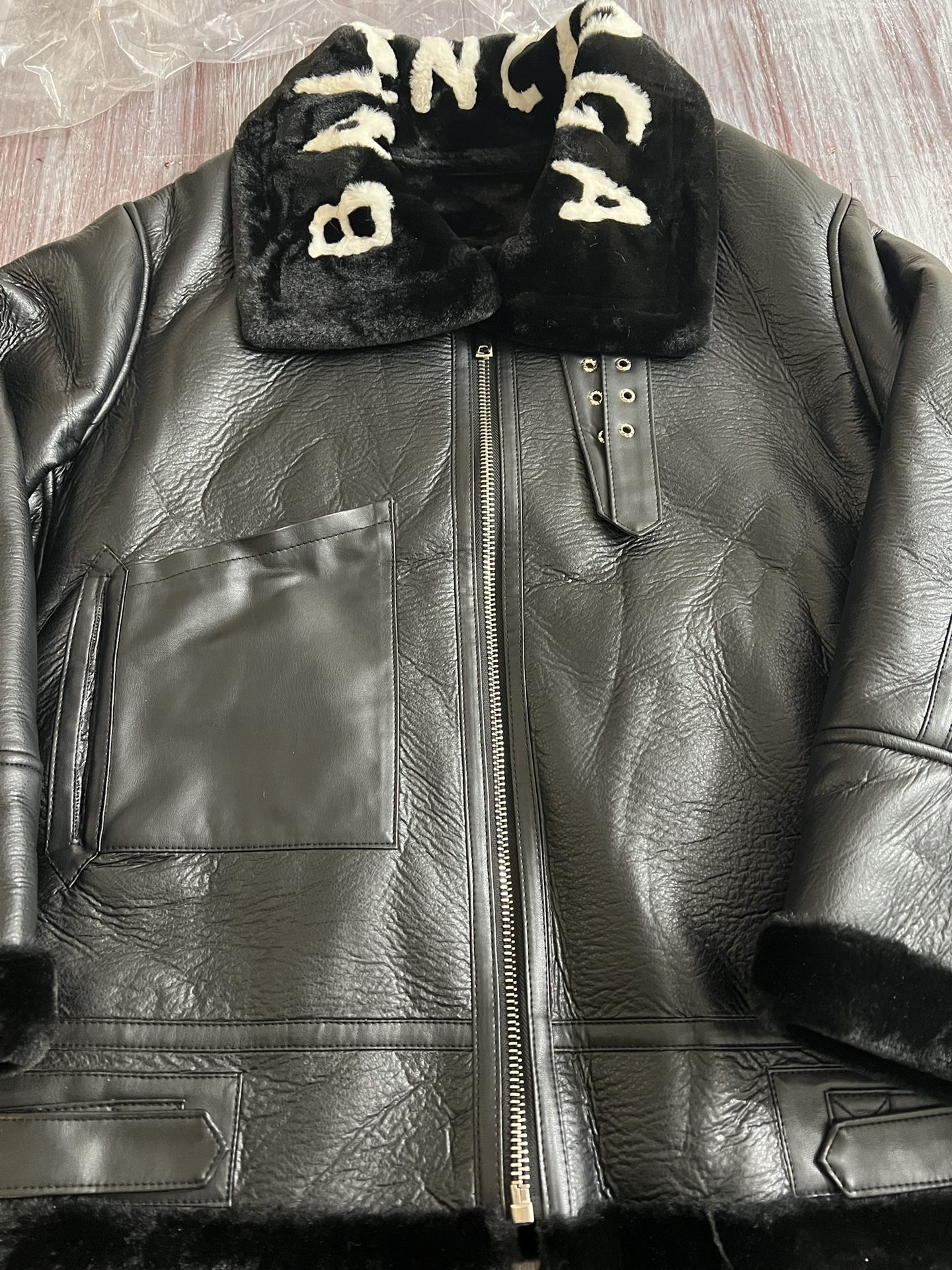 Balenciaga Jacket All Leather Sz M